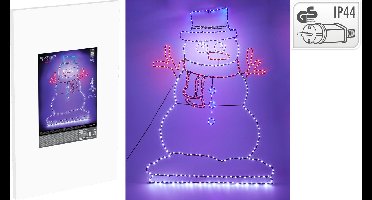 Sneeuwpop 117 cm 464 led Nampook - Nampook