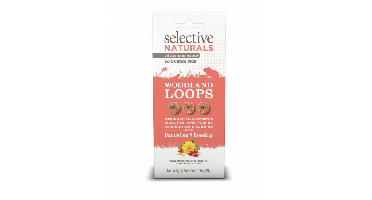 Selective Naturals Woodland Loops with Dandelion & Rosehip 4x80 g Supreme - Supreme