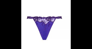 Lise Charmel Lingerie Splendeur Soie String Sexy Oceaan Blauw ACC0580