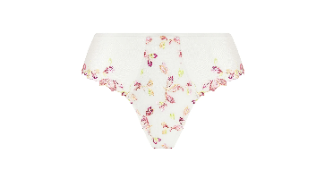 Lise Charmel Lingerie Folie D' Ete String met meerkleurige broderie ACJ0031