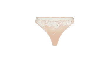 Lise Charmel Splendeur Soie String Tanga Peche ACC0080