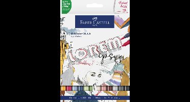 Faber Castell Goldfaber Sketch Alcohol Marker - set 12 stuks