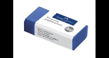 Faber Castell Gum stofvrij - Blauw