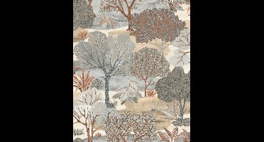 Decoprint Allure Behang met verschillende bomen - AL26251