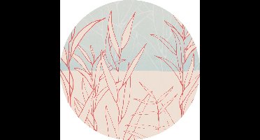 Noordwand Komar Dots Behangcirkel Grassland - D1-078