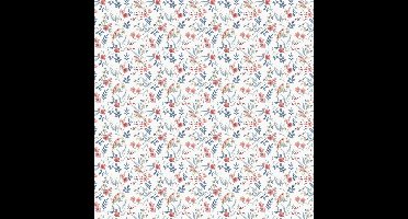 Galerie Miniatures 3 Behang met bloemen en vogels - G68715