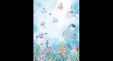 Decoprint Cute Walls- Sealife 212x280cm - CW6058-1