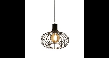 Artdelight Hanglamp Lauren Ø 38 cm zwart