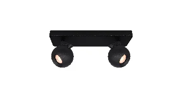 Artdelight Spot Bolero 2 lichts balk zwart
