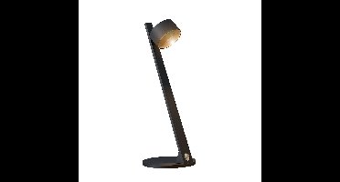 Artdelight Tafellamp Omega H 49 cm zwart