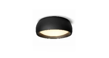 Artdelight Plafondlamp Montana Ø 15 cm zwart
