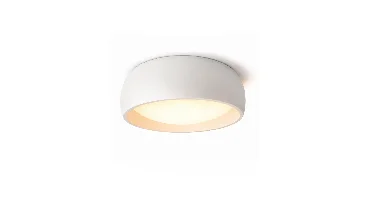 Artdelight Plafondlamp Montana Ø 15 cm wit