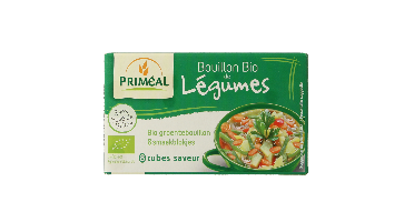 Primeal Groentebouillon blokjes 9 gram bio 8 Stuks