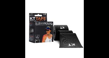KT Tape Original uncut 5 meter zwart 1 Stuks