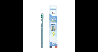 Lamazuna Toothbrush medium storm blue 1 Stuks