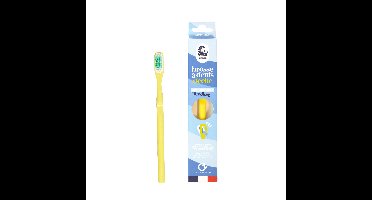 Lamazuna Toothbrush medium mimosa yellow 1 Stuks