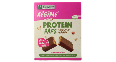 Damhert Afslank proteinereep chocolade hazelnoot 240 Gram