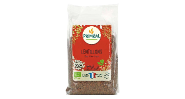 Primeal Linzen zeer fijn Frankrijk bio 500 Gram