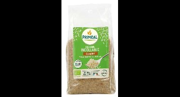 Primeal Volkoren langgraan rijst voorgekookt bio 500 Gram