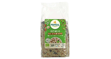 Primeal Rijst linzen en hazelnoten bio 500 Gram