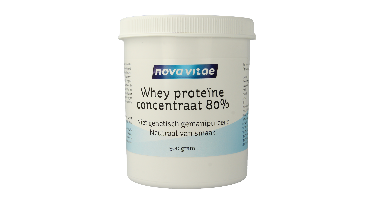 Nova Vitae Whey proteine concentraat 80% 500 Gram
