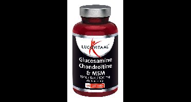 Lucovitaal Glucosamine chondroitine MSM 100 Tabletten
