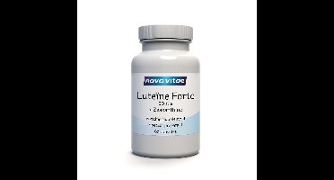 Nova Vitae Luteine forte 20mg + zeaxanthine 60 Vegetarische capsules