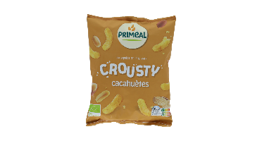 Primeal Chips gepoft pinda glutenvrij bio 75 Gram