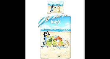Bluey Dekbedovertrek Beach - Katoen