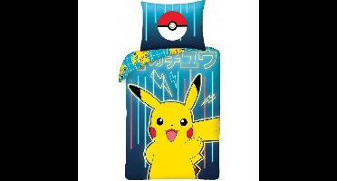 Pokemon Dekbedovertrek, Pokeball - Katoen