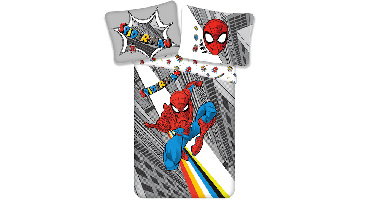 Spiderman Dekbedovertrek Pop - Katoen