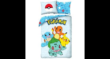Pokemon Dekbedovertrek, Starters - Katoen