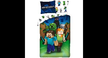 Minecraft Dekbedovertrek Monster Hunter - Katoen