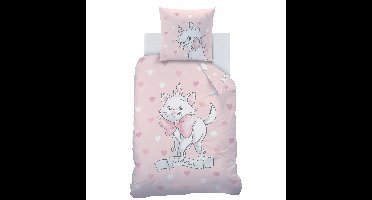 Disney Aristocats Dekbedovertrek Love - Katoen