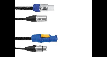 Eurolite EUROLITE Combi kabel DMX P-Con/3 pin XLR 3m