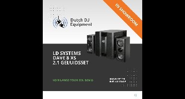 LD Systems Dave 8 XS draagbaar PA-systeem