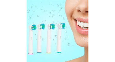 Huismerk Universele opzetborstels voor de Oral B - 4st