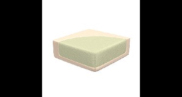 Lifetime matras basic met katoenen matrashoes