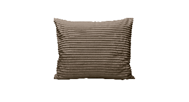 Zelesta Zelesta Teddy Groovebed Kussensloop Set van 2 - Taupe - 80 x 80 cm