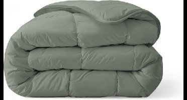 Zelesta Zelesta Everyday Uni Pastel Green 200x200 cm - Hoesloos All Year Dekbed