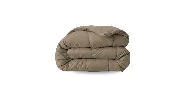 Zelesta Zelesta Wonderbed Natural Taupe 200x200 - Hoesloos 2-in-1 Dekbed met Vaste Overtrek