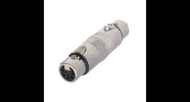 Neutrik NA5FF 5p DMX female naar 5p DMX female adapter