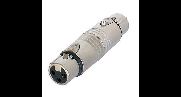 Neutrik NA3F5F 3-polig XLR female naar 5-polig XLR female verloopadapter