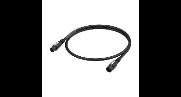 Neutrik NKPF-M-A-1 powercon True1 verleng- en doorluskabel 1m