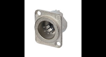 Neutrik NC6MD-LX Male XLR chassisdeel 6p