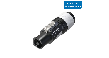 Neutrik NAC3FXXB-W-S-D PowerCON Plug female (100 stuks)