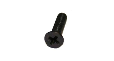 Neutrik Boutje M3x12 zwart verzonken (200 stuks)