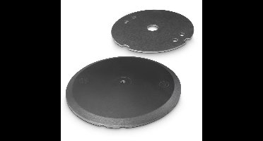 Gravity WB123SET1B Baseplate met extra gewicht voor M20 tussenpaal