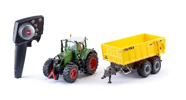 Siku Control-Set Fendt-tractor met Joskin-aanhangwagen + accessoires