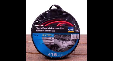 Startkabels 320A - 3 meter - 16mm - Jump Leads